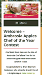 Mobile Screenshot of ambrosiaapplescontest.com